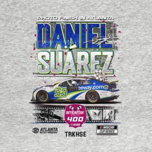 Daniel Suarez 400 Race Win T-Shirt